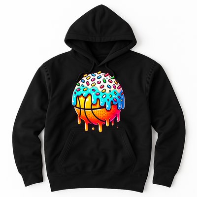 Ice Cream Basketball Drip  Basketball Stuff Hoodie