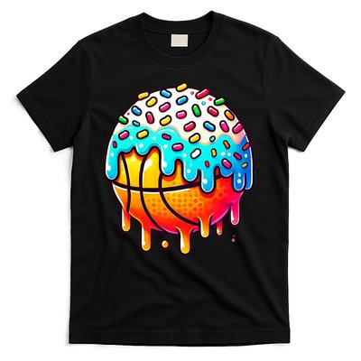 Ice Cream Basketball Drip  Basketball Stuff T-Shirt