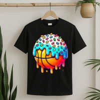 Ice Cream Basketball Drip  Basketball Stuff T-Shirt