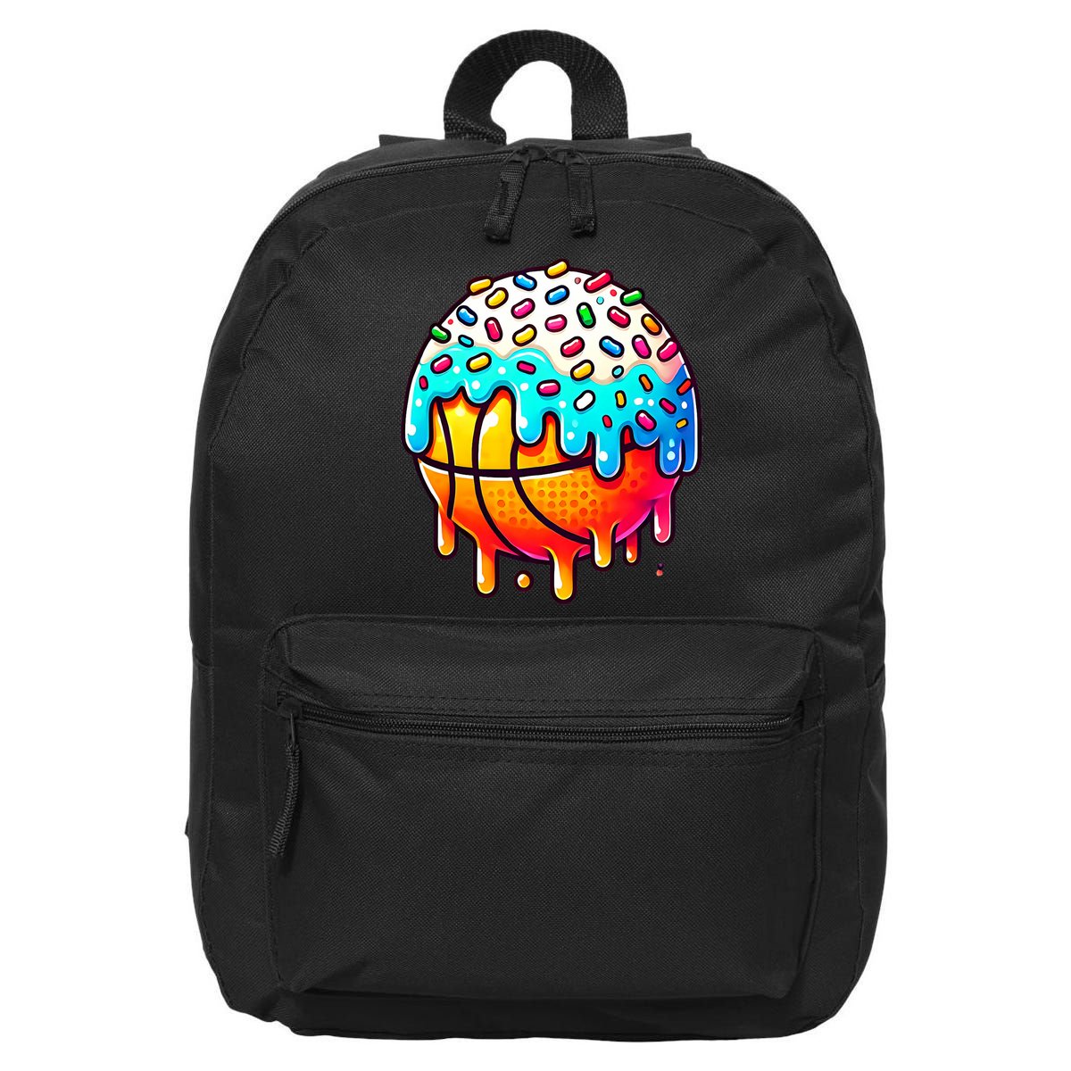 Ice Cream Basketball Drip  Basketball Stuff 16 in Basic Backpack