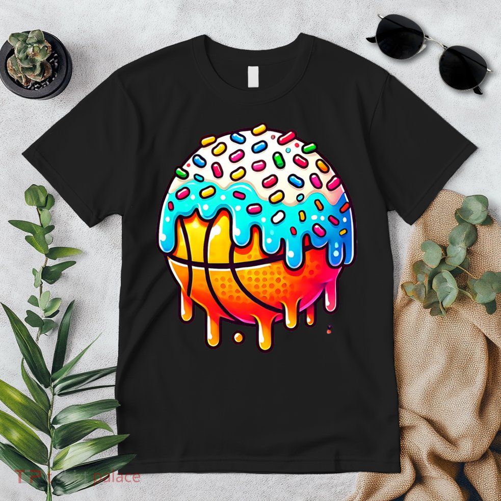 Ice Cream Basketball Drip  Basketball Stuff Premium T-Shirt