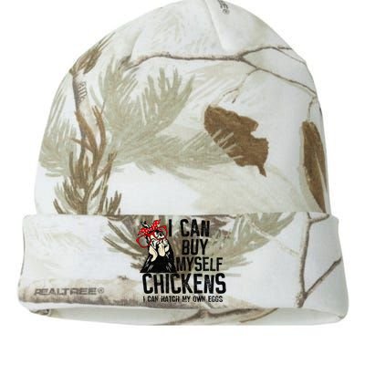 I Can Buy Myself Chickens My Own Eggs Local Eggs Egg Dealer Kati Licensed 12" Camo Beanie