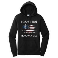 I CanT But I Know A Guy Jesus Cross Christian Believer Women's Pullover Hoodie