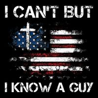I CanT But I Know A Guy Jesus Cross Christian Believer Youth Performance Sprint T-Shirt