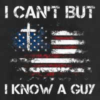 I CanT But I Know A Guy Jesus Cross Christian Believer Microfiber Hand Towel