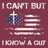 I CanT But I Know A Guy Jesus Cross Christian Believer 16oz Travel Tumbler