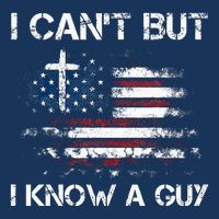 I CanT But I Know A Guy Jesus Cross Christian Believer Infant Baby Jersey Bodysuit