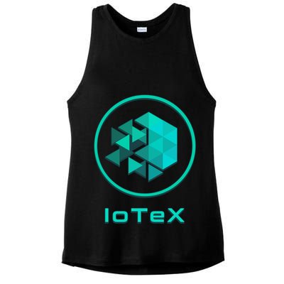 Iotex Crypto Blockchain Hodl Iotx Coin Decentralized Finance Gift Ladies PosiCharge Tri-Blend Wicking Tank