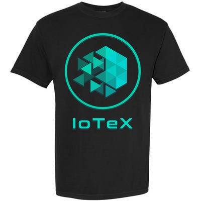 Iotex Crypto Blockchain Hodl Iotx Coin Decentralized Finance Gift Garment-Dyed Heavyweight T-Shirt