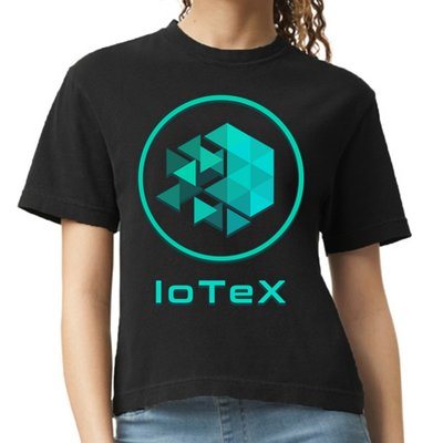 Iotex Crypto Blockchain Hodl Iotx Coin Decentralized Finance Gift Comfort Colors Boxy T-Shirt