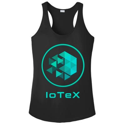Iotex Crypto Blockchain Hodl Iotx Coin Decentralized Finance Gift Ladies PosiCharge Competitor Racerback Tank