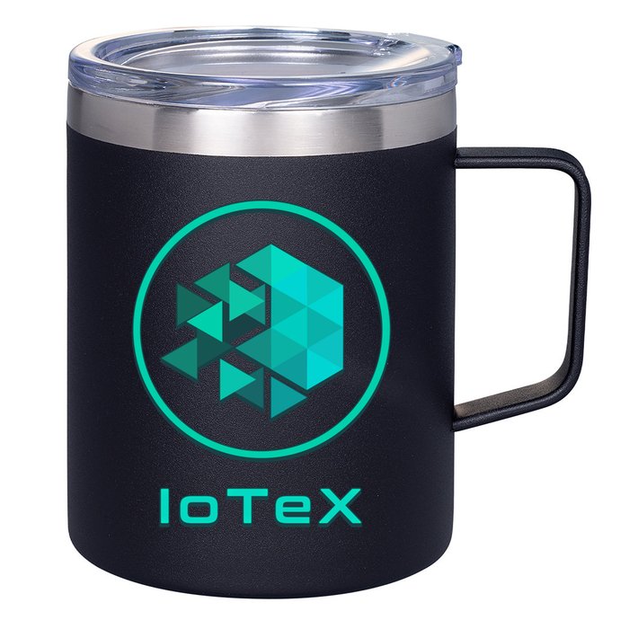 Iotex Crypto Blockchain Hodl Iotx Coin Decentralized Finance Gift 12oz Stainless Steel Coffee Mug