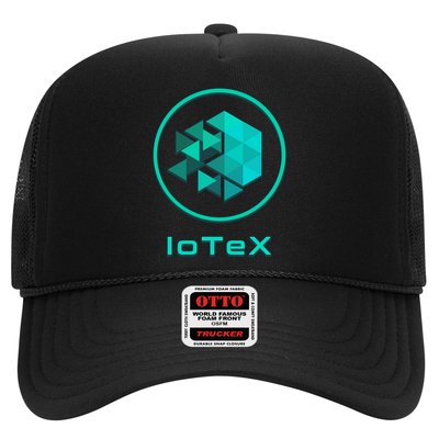 Iotex Crypto Blockchain Hodl Iotx Coin Decentralized Finance Gift Trucker Hat