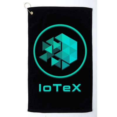 Iotex Crypto Blockchain Hodl Iotx Coin Decentralized Finance Gift Golf Towel