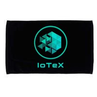 Iotex Crypto Blockchain Hodl Iotx Coin Decentralized Finance Gift Microfiber Hand Towel
