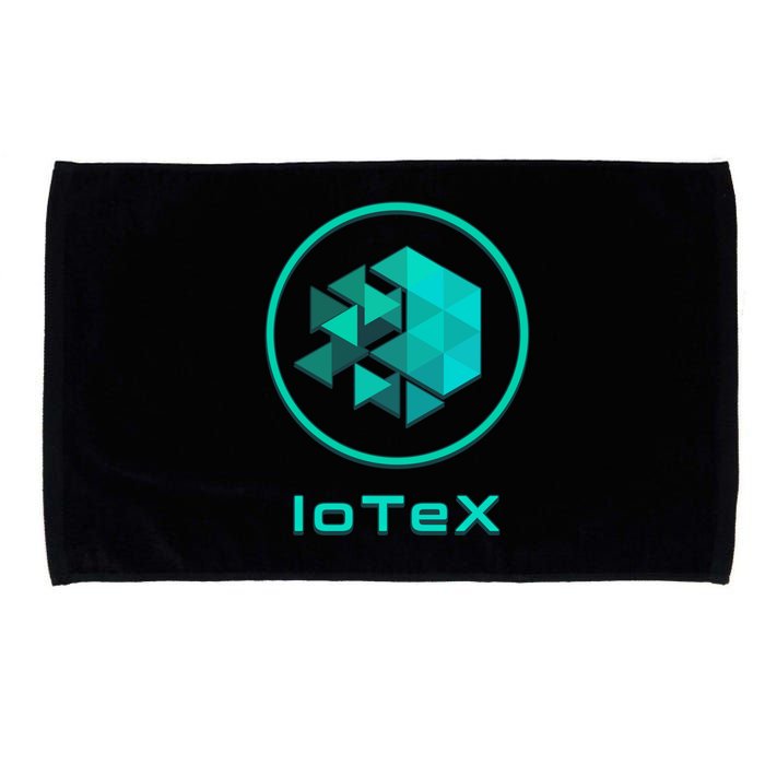 Iotex Crypto Blockchain Hodl Iotx Coin Decentralized Finance Gift Microfiber Hand Towel