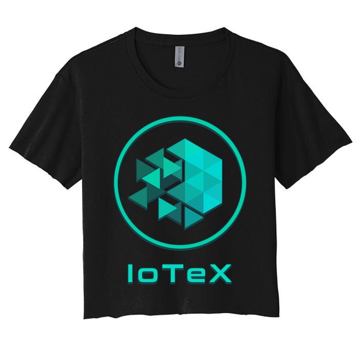 Iotex Crypto Blockchain Hodl Iotx Coin Decentralized Finance Gift Crop Top
