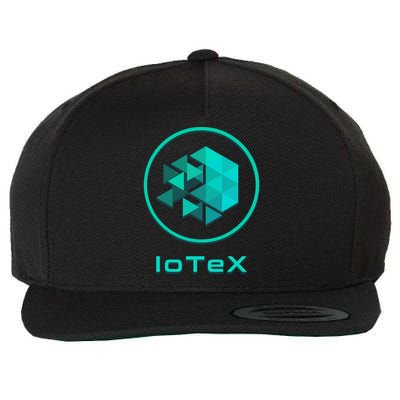 Iotex Crypto Blockchain Hodl Iotx Coin Decentralized Finance Gift Wool Snapback Cap