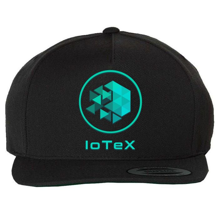 Iotex Crypto Blockchain Hodl Iotx Coin Decentralized Finance Gift Wool Snapback Cap