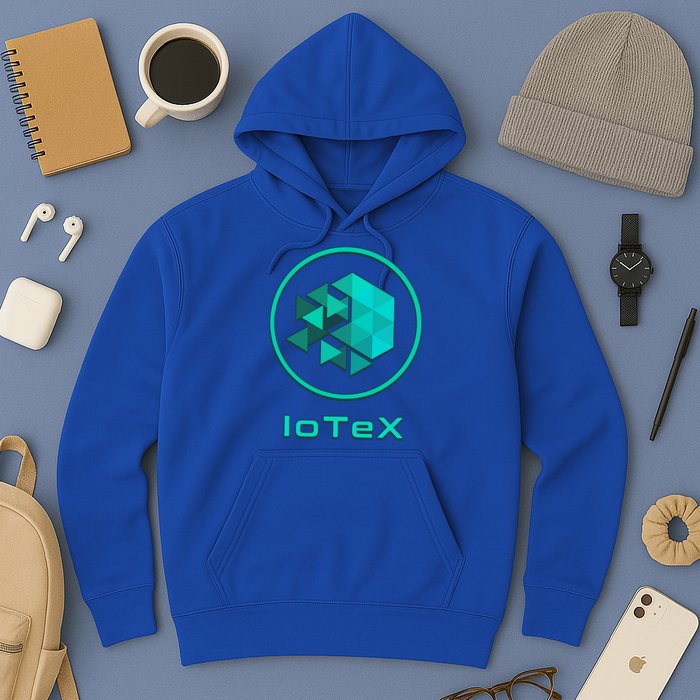 Iotex Crypto Blockchain Hodl Iotx Coin Decentralized Finance Gift Hoodie