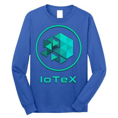 Iotex Crypto Blockchain Hodl Iotx Coin Decentralized Finance Gift Long Sleeve Shirt