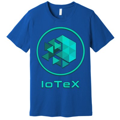 Iotex Crypto Blockchain Hodl Iotx Coin Decentralized Finance Gift Premium T-Shirt