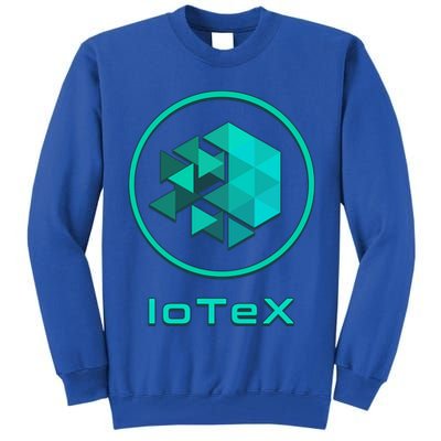 Iotex Crypto Blockchain Hodl Iotx Coin Decentralized Finance Gift Tall Sweatshirt