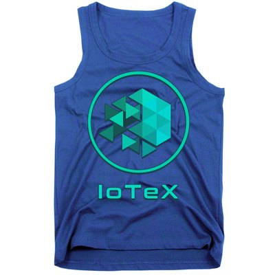 Iotex Crypto Blockchain Hodl Iotx Coin Decentralized Finance Gift Tank Top