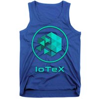 Iotex Crypto Blockchain Hodl Iotx Coin Decentralized Finance Gift Tank Top