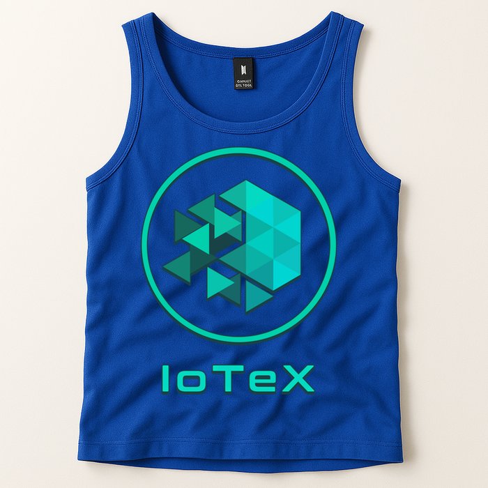 Iotex Crypto Blockchain Hodl Iotx Coin Decentralized Finance Gift Tank Top