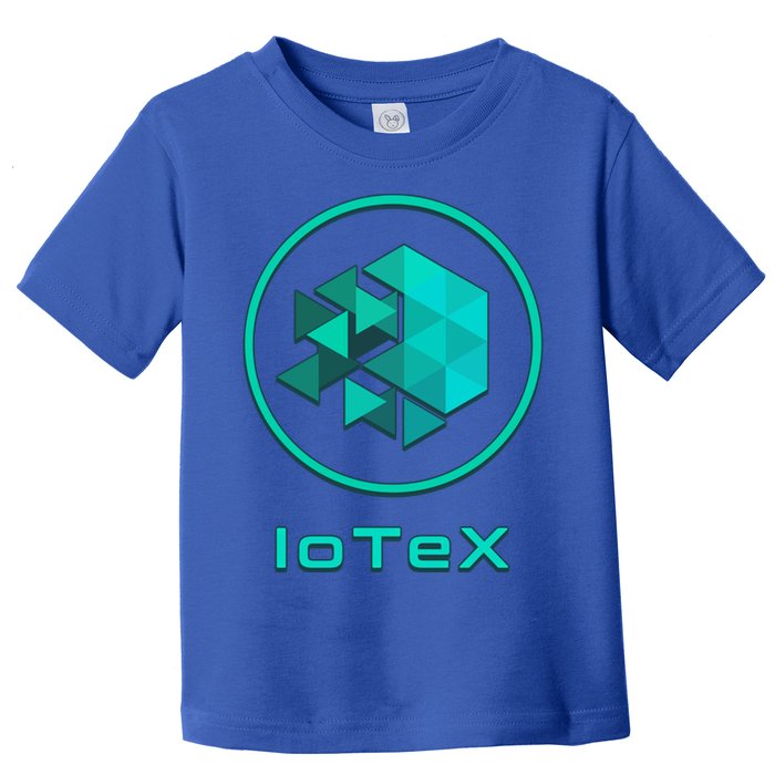 Iotex Crypto Blockchain Hodl Iotx Coin Decentralized Finance Gift Toddler T-Shirt