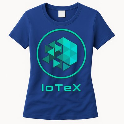 Iotex Crypto Blockchain Hodl Iotx Coin Decentralized Finance Gift Womens T-Shirt