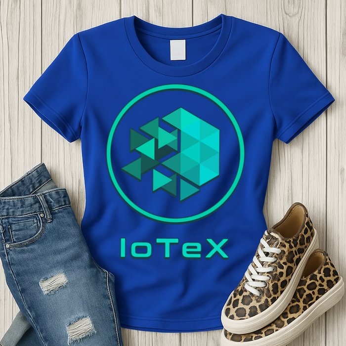 Iotex Crypto Blockchain Hodl Iotx Coin Decentralized Finance Gift Womens T-Shirt