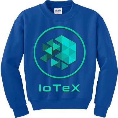 Iotex Crypto Blockchain Hodl Iotx Coin Decentralized Finance Gift Kids Sweatshirt