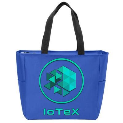 Iotex Crypto Blockchain Hodl Iotx Coin Decentralized Finance Gift Zip Tote Bag