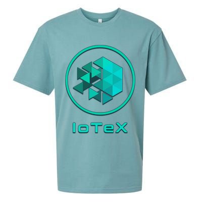 Iotex Crypto Blockchain Hodl Iotx Coin Decentralized Finance Gift Sueded Cloud Jersey T-Shirt