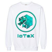 Iotex Crypto Blockchain Hodl Iotx Coin Decentralized Finance Gift Garment-Dyed Sweatshirt
