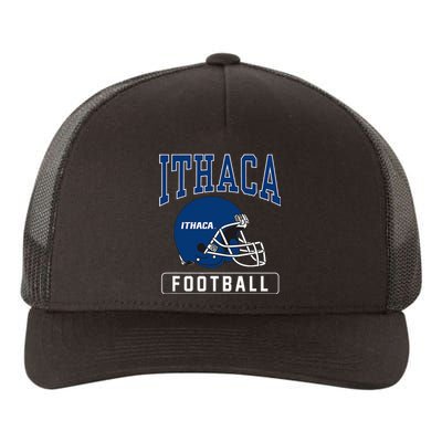 Ithaca College Bombers Football Helmet Yupoong Adult 5-Panel Trucker Hat