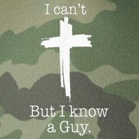 I CanT But I Know A Guy Jesus Cross Funny Christian Legacy Tie Dye Trucker Hat