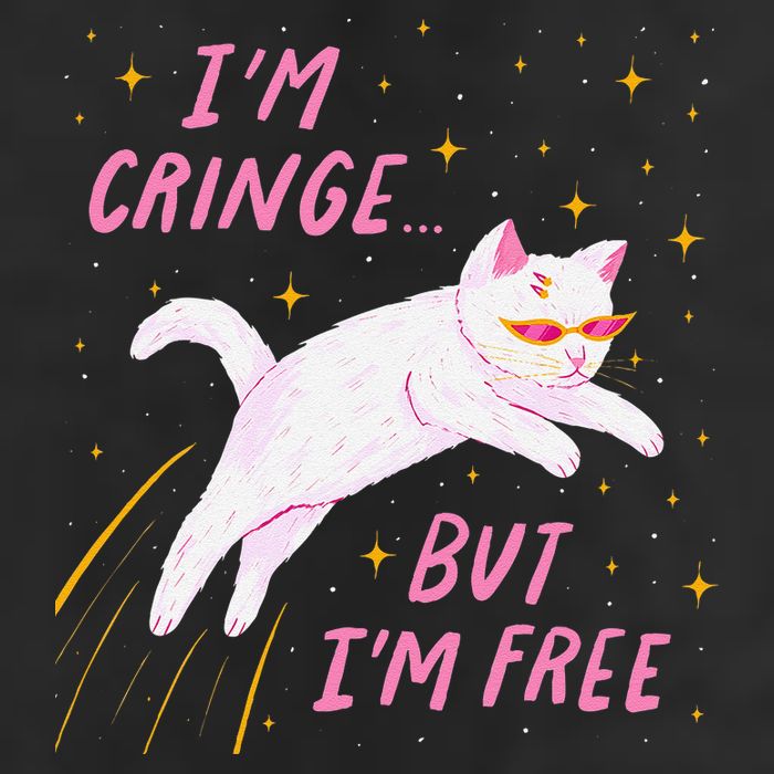 IM Cringe But IM Free Funny 15oz Campfire Ceramic Mug