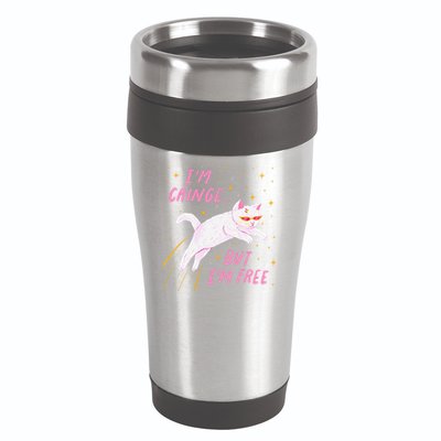 IM Cringe But IM Free Funny 16oz Travel Tumbler