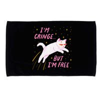 IM Cringe But IM Free Funny Microfiber Hand Towel