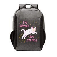 IM Cringe But IM Free Funny Vector Backpack