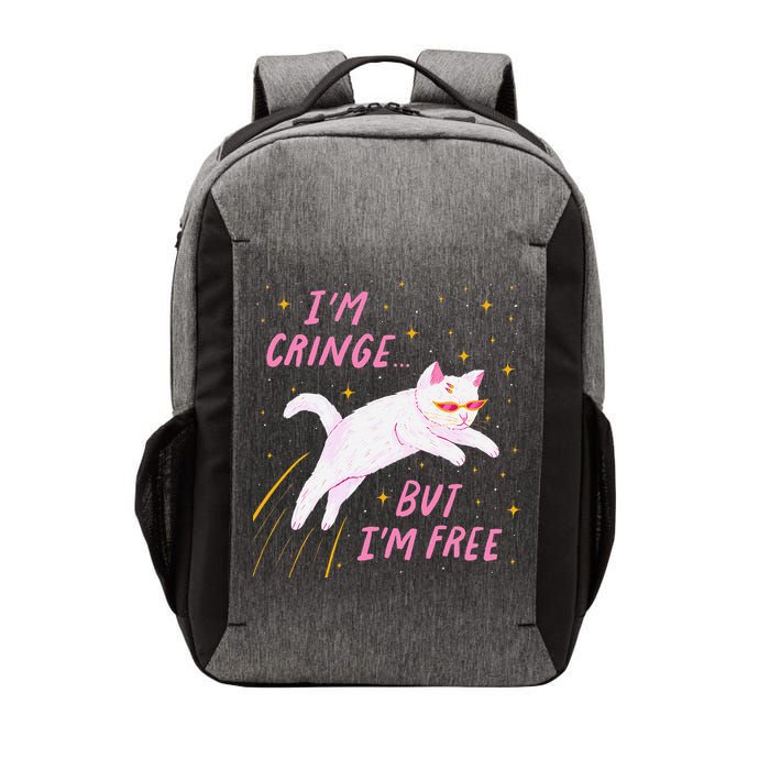 IM Cringe But IM Free Funny Vector Backpack