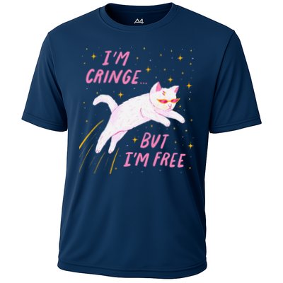IM Cringe But IM Free Funny Performance Shirt
