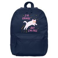 IM Cringe But IM Free Funny 16 in Basic Backpack