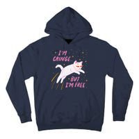 IM Cringe But IM Free Funny Tall Hoodie