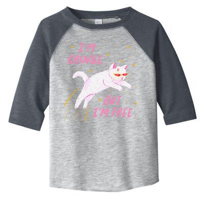 IM Cringe But IM Free Funny Toddler Fine Jersey T-Shirt