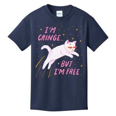 IM Cringe But IM Free Funny Kids T-Shirt