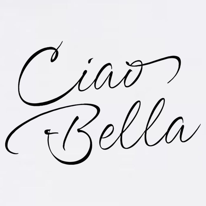 Italian Ciao Bella Cooling Performance Crew T-Shirt